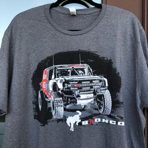 Ford Bronco Grey Graphic Tee XL